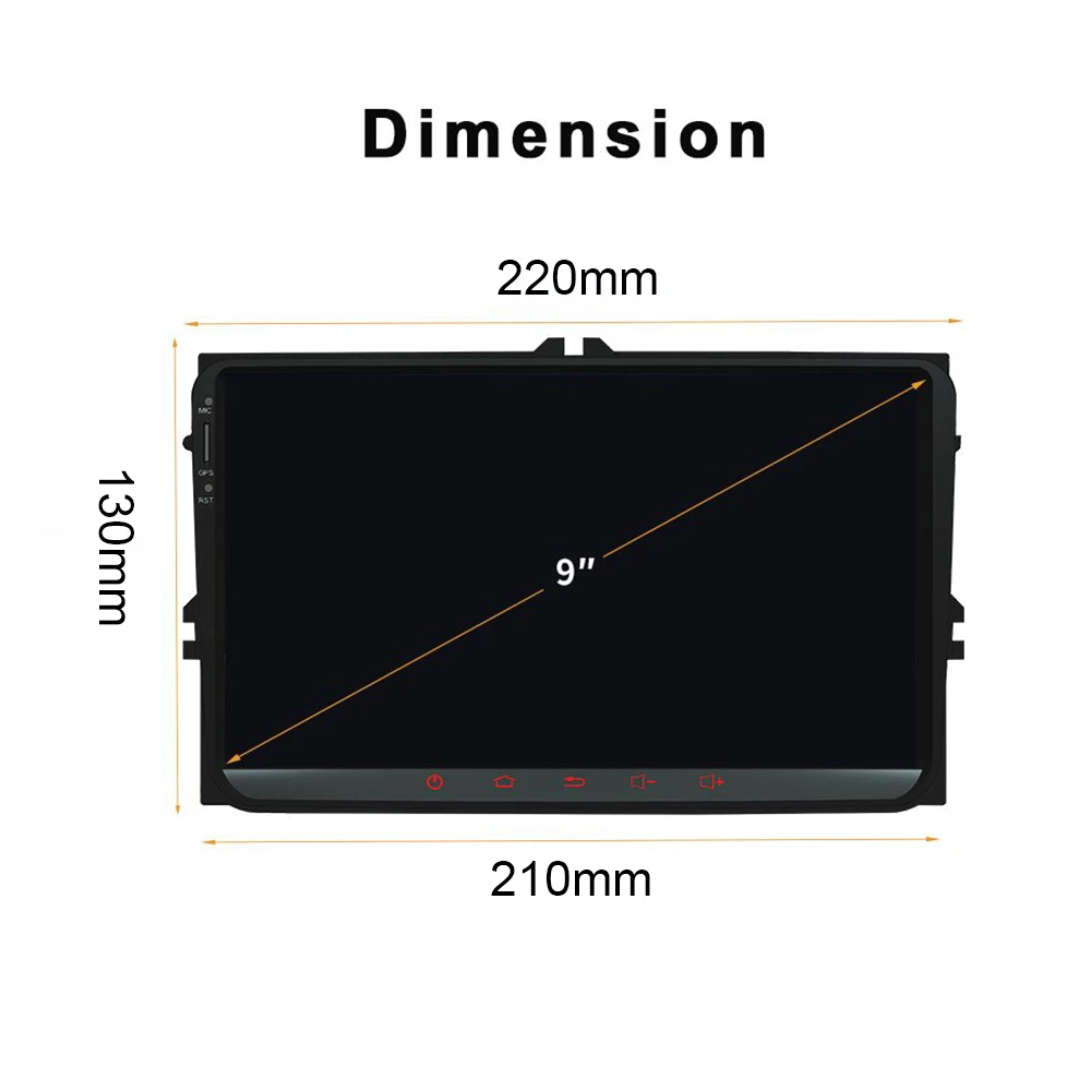 Eunavi 9'' 2 Din Android 9,0 auto radio stereo-player für Volkswagen VW Polo Jetta Tiguan passat b6 cc fabia RNS510 GPS WIFI 4G Eunavi 9'' 2 Din Android 9,0 auto radio stereo-player für Volkswagen VW Polo Jetta Tiguan passat b6 cc fabia RNS510 GPS WIFI 4G