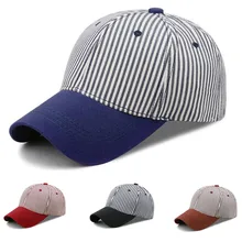 Джинсовая бейсболка Мужская Женская винтажная Регулируемая Солнцезащитная шляпа унисекс Повседневная Регулируемая полосатая ковбойская бейсбольная Кепка шляпа CD