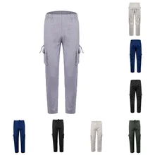 Модные милые осенние мужские тактические штаны размера плюс, повседневные спортивные штаны с несколькими карманами, Модные свободные брюки-карго с эластичной резинкой на талии