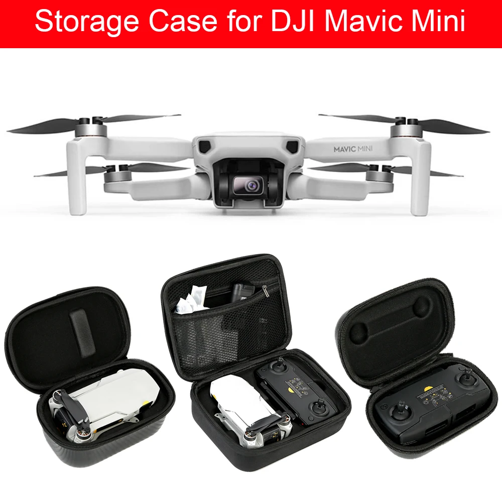 Portable Carrying Case for DJI Mavic Mini Drone Waterproof Storage Bag for Mavic Mini Remote Controller Protective Box Wholesale|Camera Drones| - AliExpress
