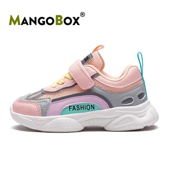 

2020 New Luxury Running Shoes for Boys Summer Mesh Teenager Sneakers Girls Pink Children Flat Shoes Brand Kids Trainers Unisex