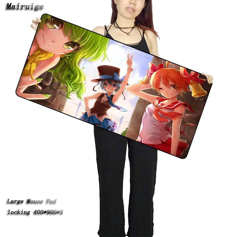  Art Girl Anime Large DIY Mouse pad mat gaming Custom mousepad XL picture customize Support for CS G