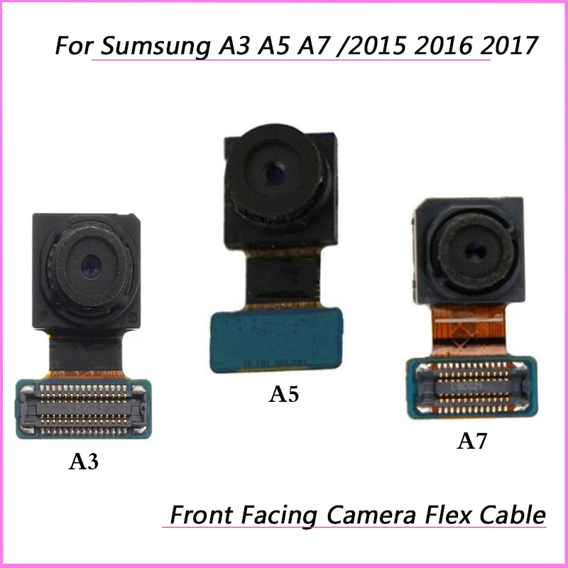 Новый протестированный гибкий кабель для передней камеры Samsung Galaxy A3 A5 A7 2015 2016 2017