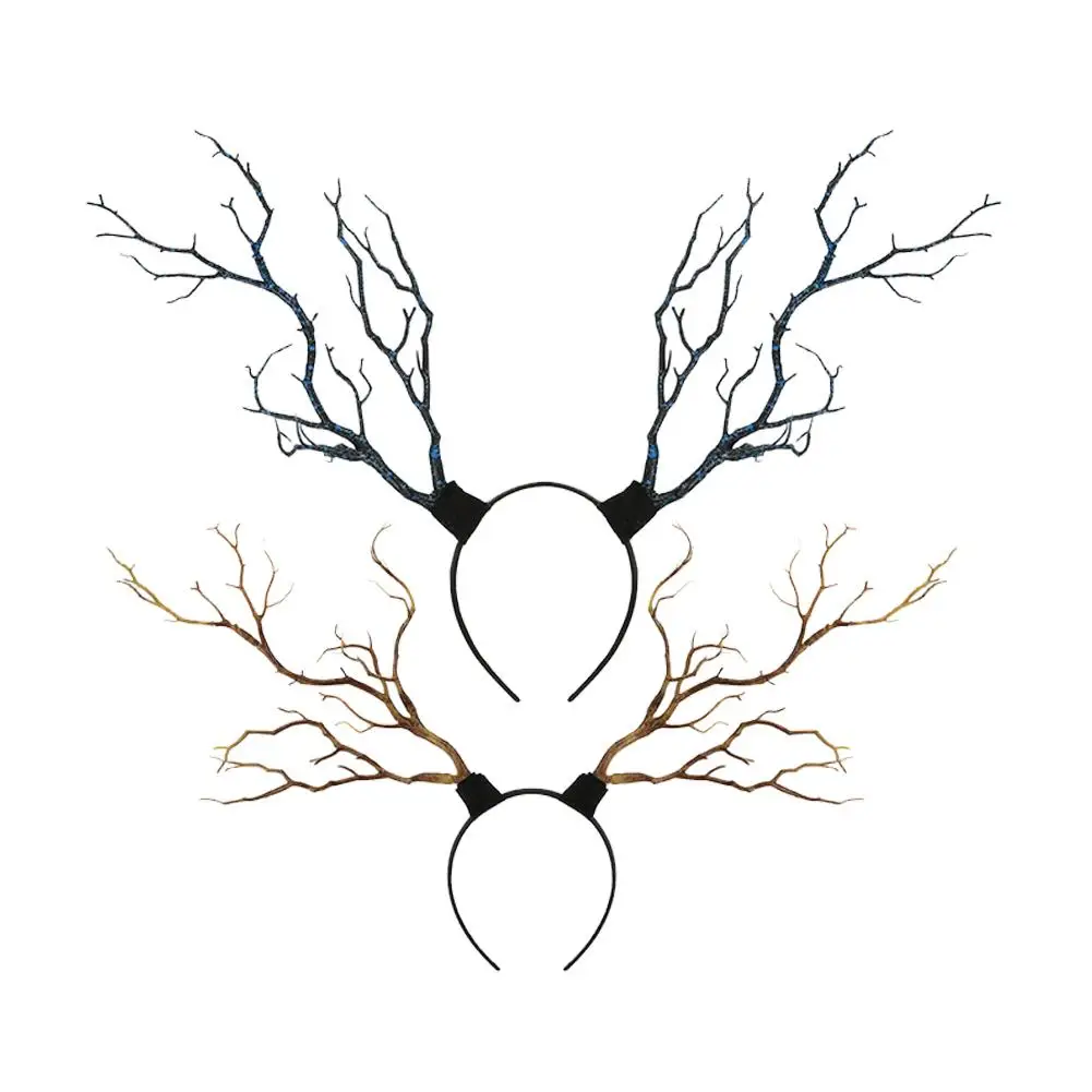 

Halloween Headband Party Antler Headdress Costume Party Dress For Cosplay Party Stage Performance Craft Decoration