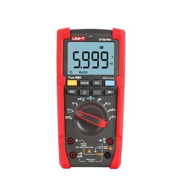 

UT15B Pro LED Flashlight Diode Test Multifunctional Electrician Digital Multimeter Auto Range True Rms 6000 Display Digits