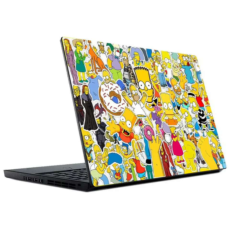 50pcs Funny Anime Cartoon Simpsons Graffiti Stickers For Car Moto & Suitcase Cool Laptop Stickers Skateboard Kids Stickers
