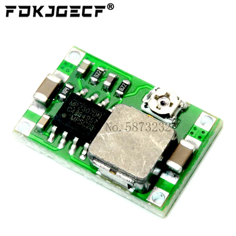 5 stücke Mini360 RC Flugzeug Modul Mini 360 DC Buck Converter 2A Step Down Modul 4,75 V-23V zu 1V-17V 17x1 1x 3,8mm LM2596