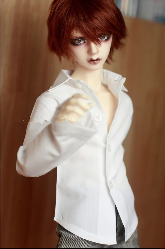 1/3 1/4 BJD SD Кукла Одежда для BJD куклы аксессуары, Модная белая черная футболка Игрушка Одежда для кукол