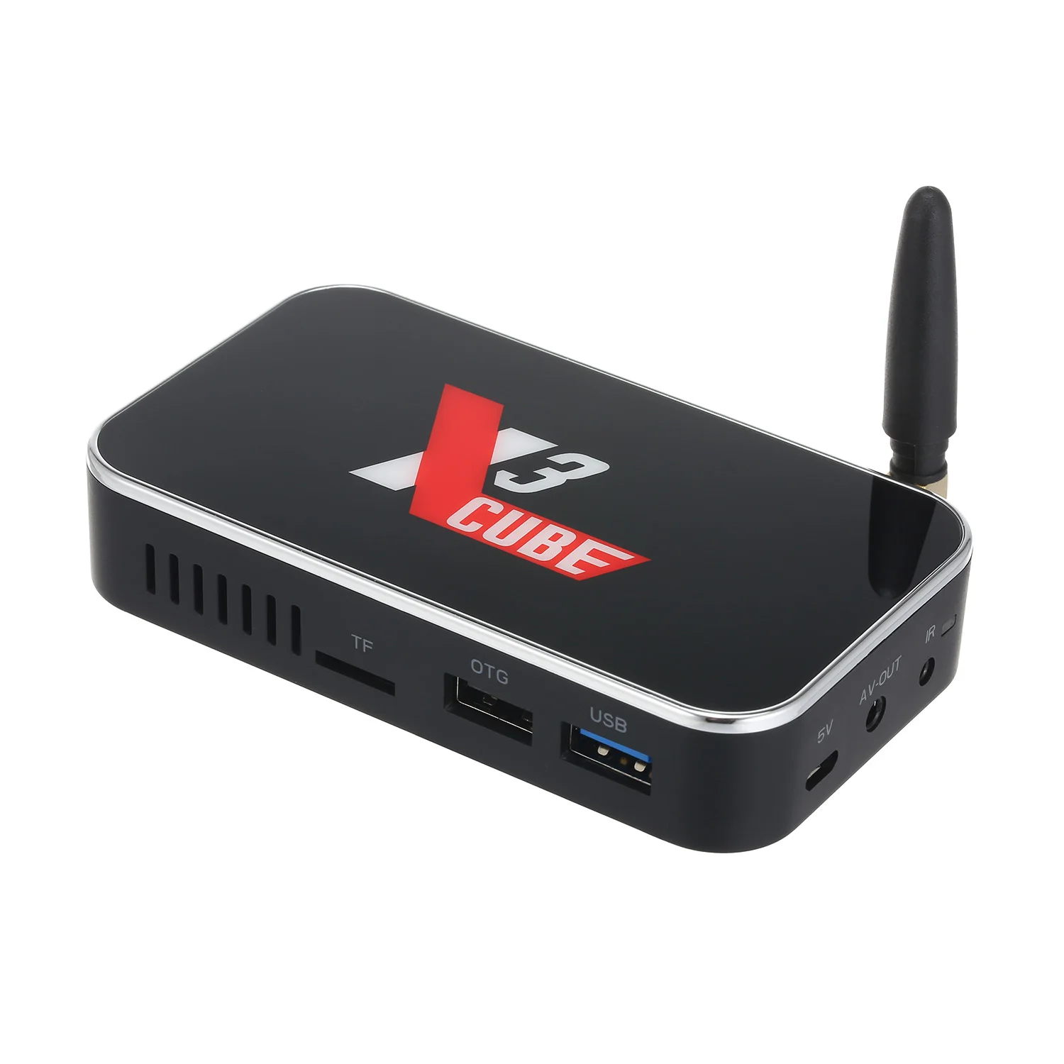 ТВ приставка X3 CUBE для Smart TV Android 9 0 BT 4K 1080P медиаплеер 2 4 ГГц/с Wi Fi Гб 32 ГБ + 16