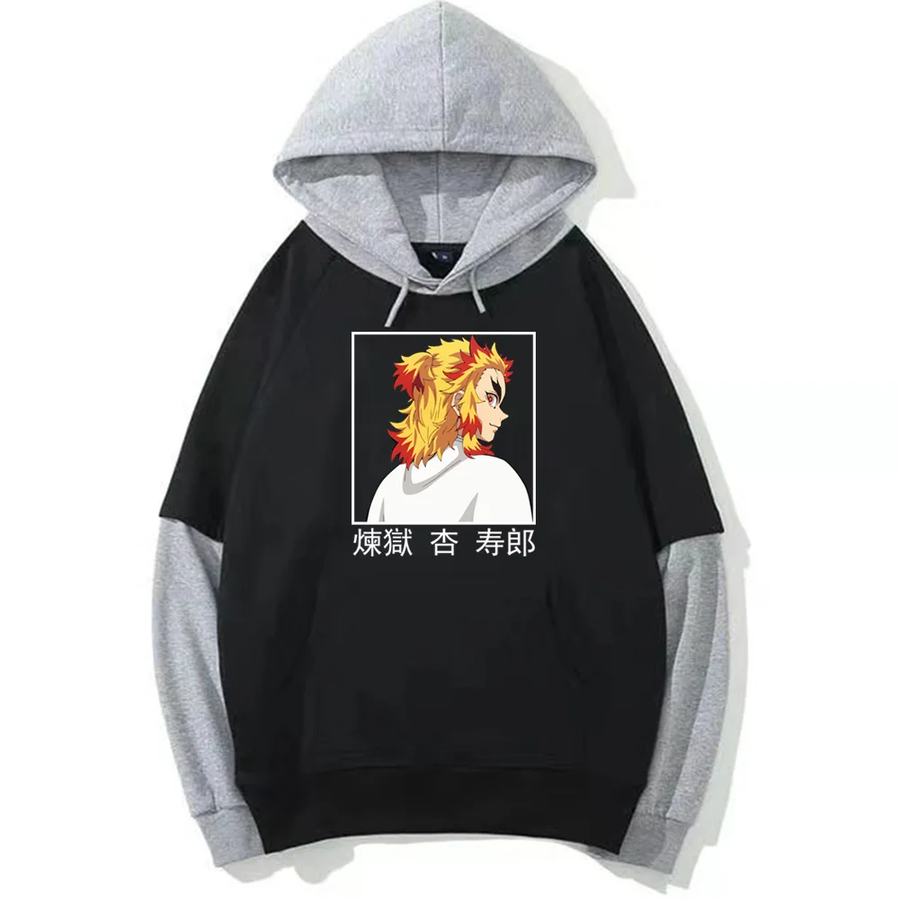 Waliicorners Anime Demon Slayer Rengoku Kyoujurou Demon Slayer Long Sleeve Pullovers 12 H723aa1057aee4b65b96749c6a6f39dcb4