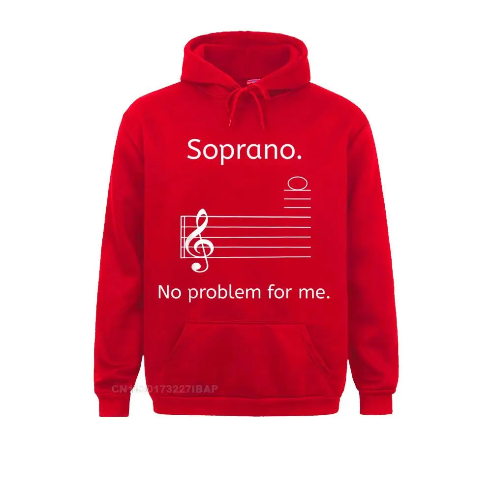 thumbnail image 1 of Sudadera con capucha de manga larga estilo preppy con capucha y coro de música de soprano No Problem For Me, ropa informal de gran oferta, 1 of 5