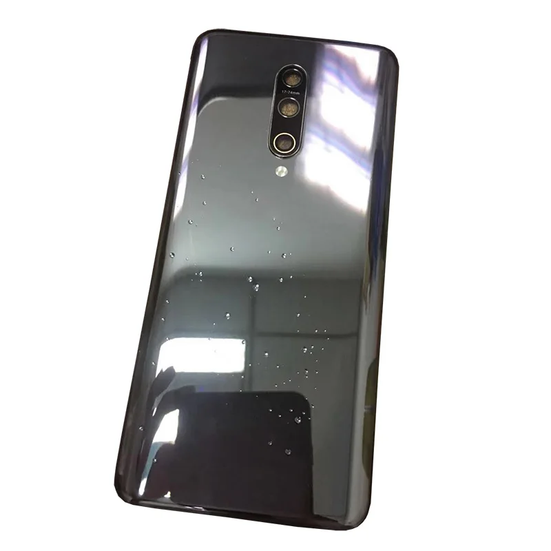 С рамкой камеры для OnePlus 7 Pro Pro7 GM1910 GM1911 GM1913 GM1915 GM1917 задняя крышка на батарейке
