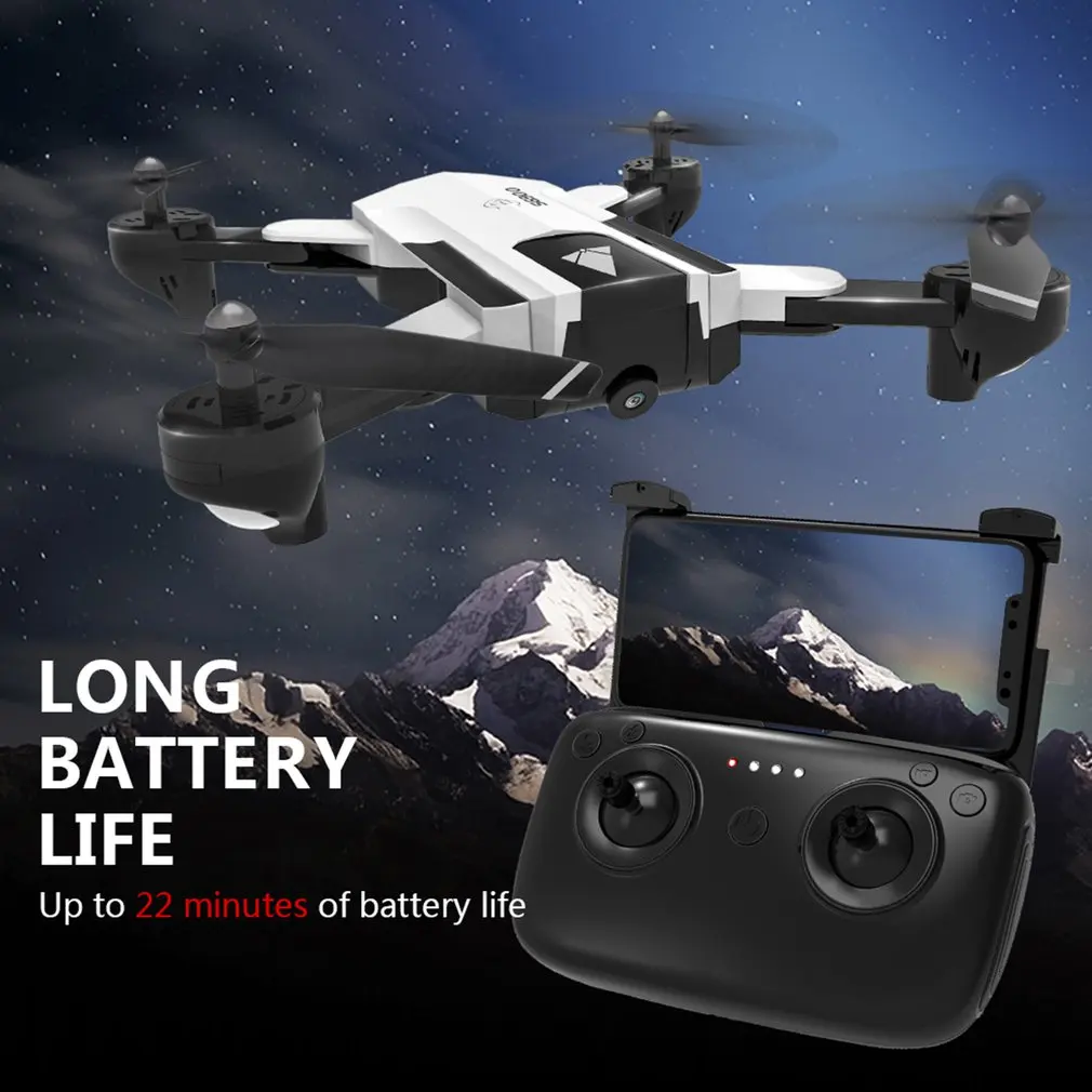 

SG900 2.4G Foldable 720P FPV Optical Flow Positioning 22 Minutes Flying Gesture Photo/Video Image Sensing Follow RC Quadcopter