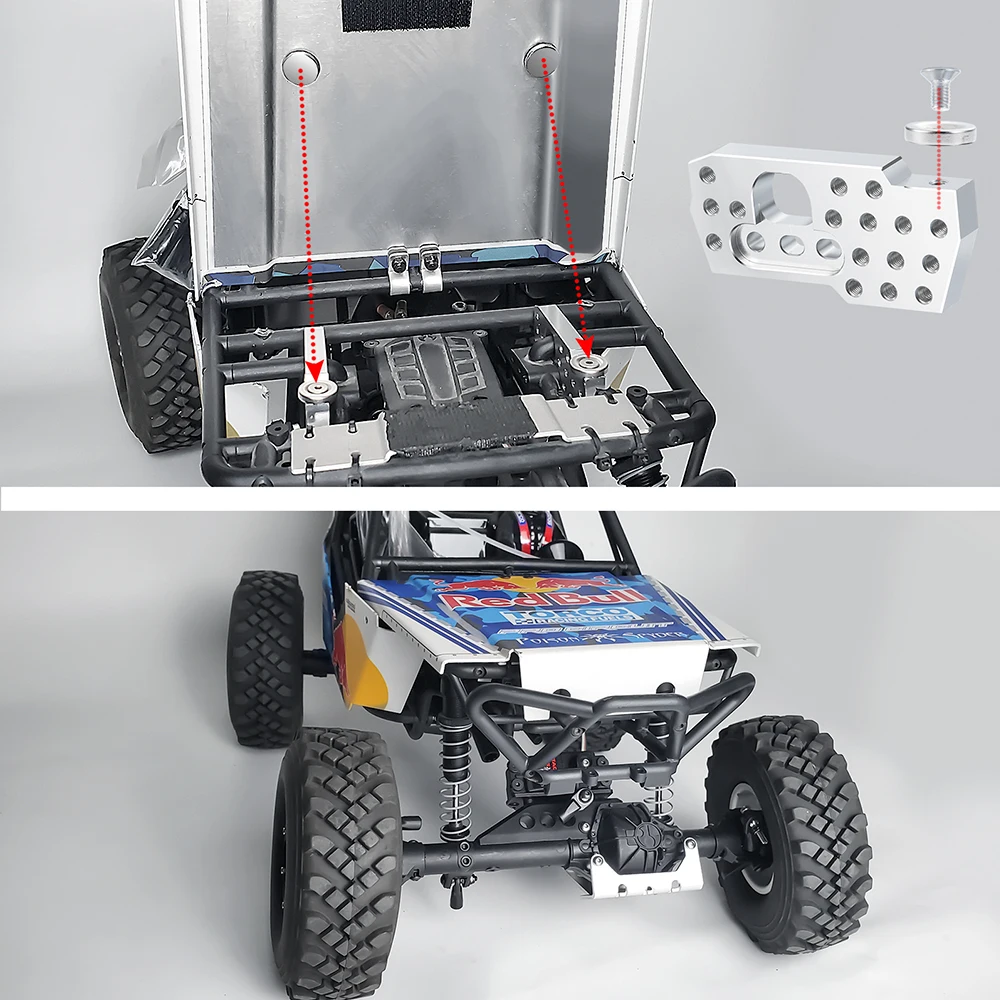 AXSPEED Ż Ʈ &  ũ Ÿ Ʈ ũ ҹ  ĵ 1/10 Axial Wraith 90018 RC ũѷ ī