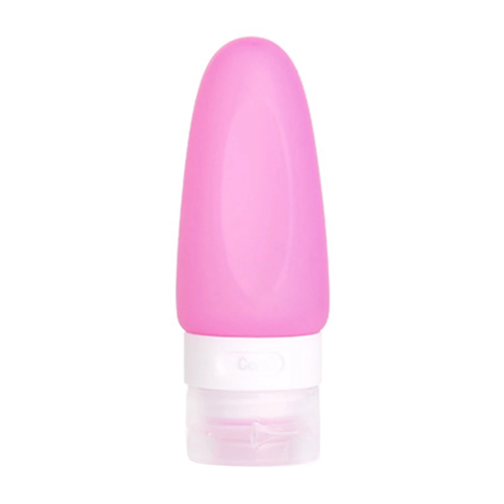 37 мл/60 мл/89 мл дорожный силиконовый лосьон шампунь гель для душа выдавливает пустые бутылки ncie - Цвет: Розовый