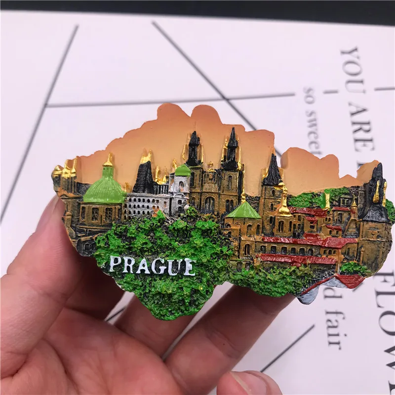 Refrigerator Sticker Tourist Souvenir Magnetic Refrigerator Magnet Color Thai Korea France Germany Vienna England Spain Portugal magnetic fridge magnets magnetic sticker magnetic fridge stickers