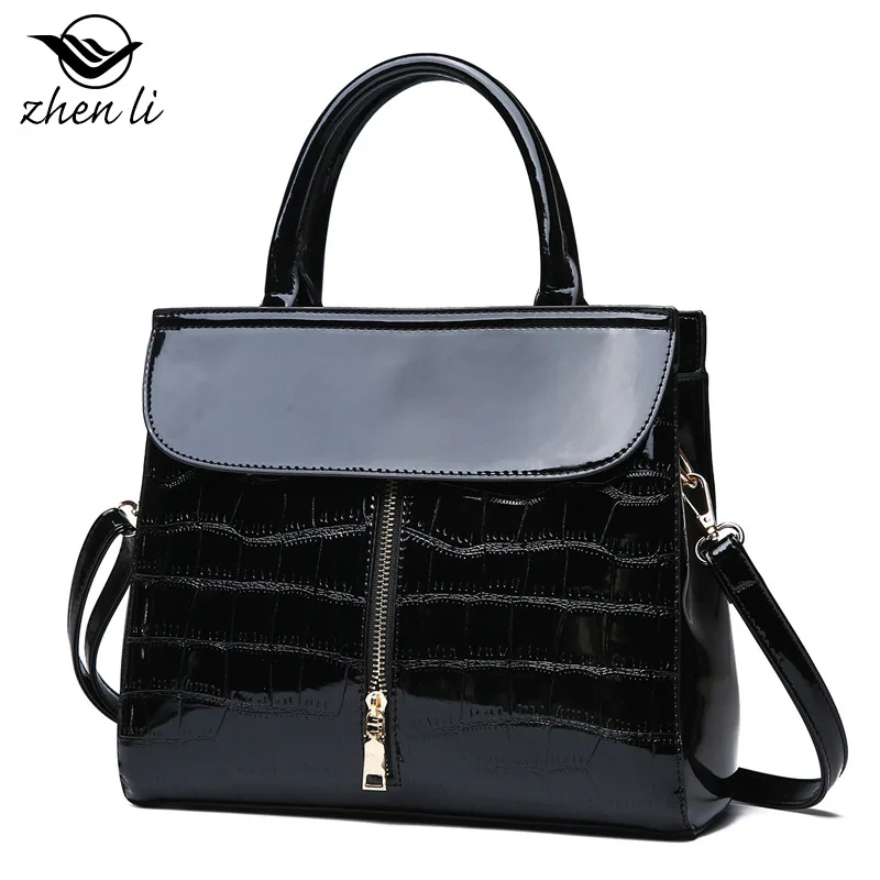 

Zhenli Cross Border New Style Women's Handbag Stone Pattern PU Leather Amazon WOMEN'S Bag Europe And America Style Backpack