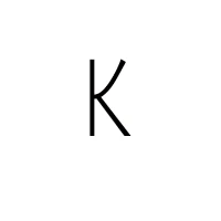 Letter K