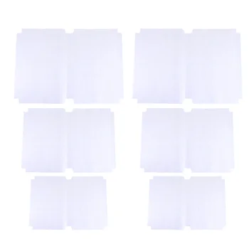 

1 Set/30pcs Book Cover Portable Convenient Useful Clear Book Cover Textbook Protective Cover for School Office Student