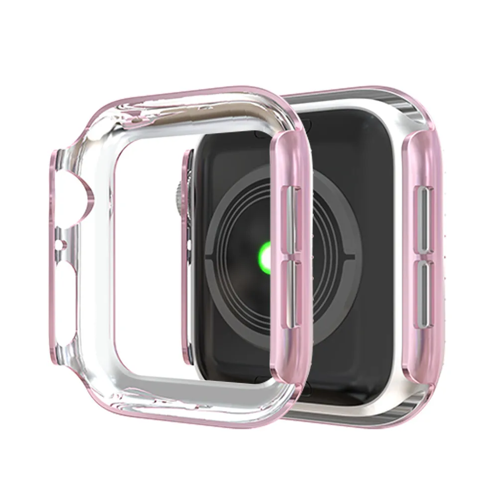 Для Apple Watch Series 5 4 3 2 1 чехол Для женщин алмазные Стиль Крышка для наручных часов iWatch, 40/44/38 мм/42 мм чехол-бампер аксессуары
