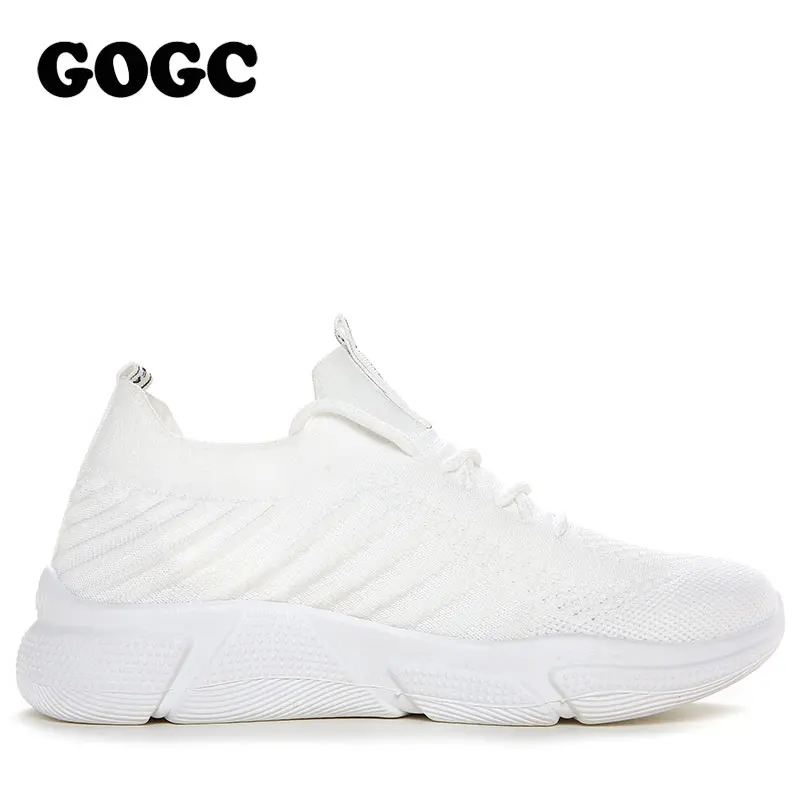 Женские кроссовки на платформе GOGC повседневная обувь плоской подошве спортивные