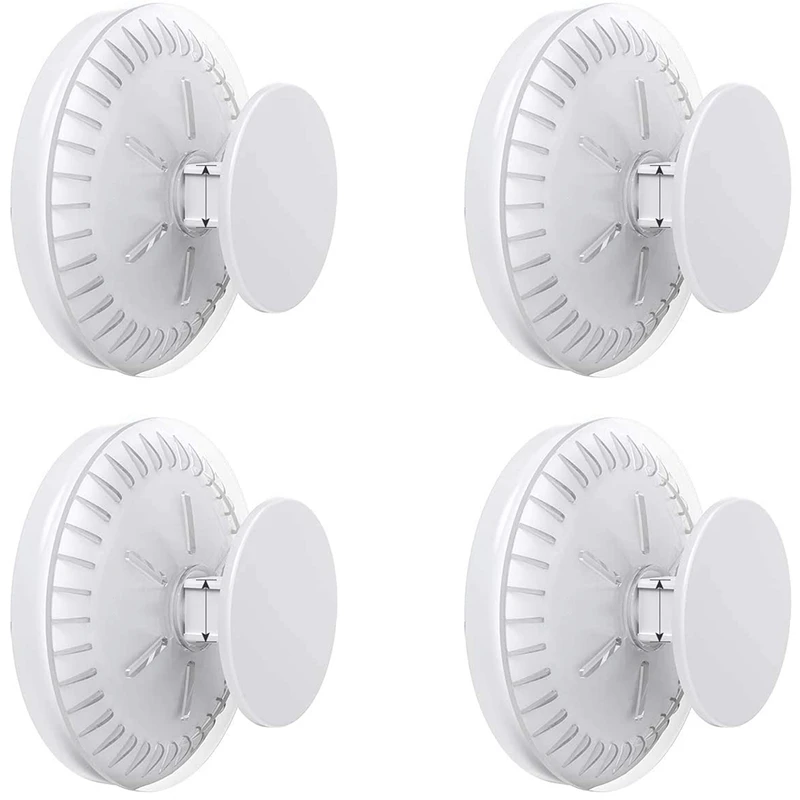 

Suction Hooks, Heavy Duty Suction Cup Hooks Waterproof Vacuum Shower Hook, Kitchen Restroom Bathroom - 4 Pack, White