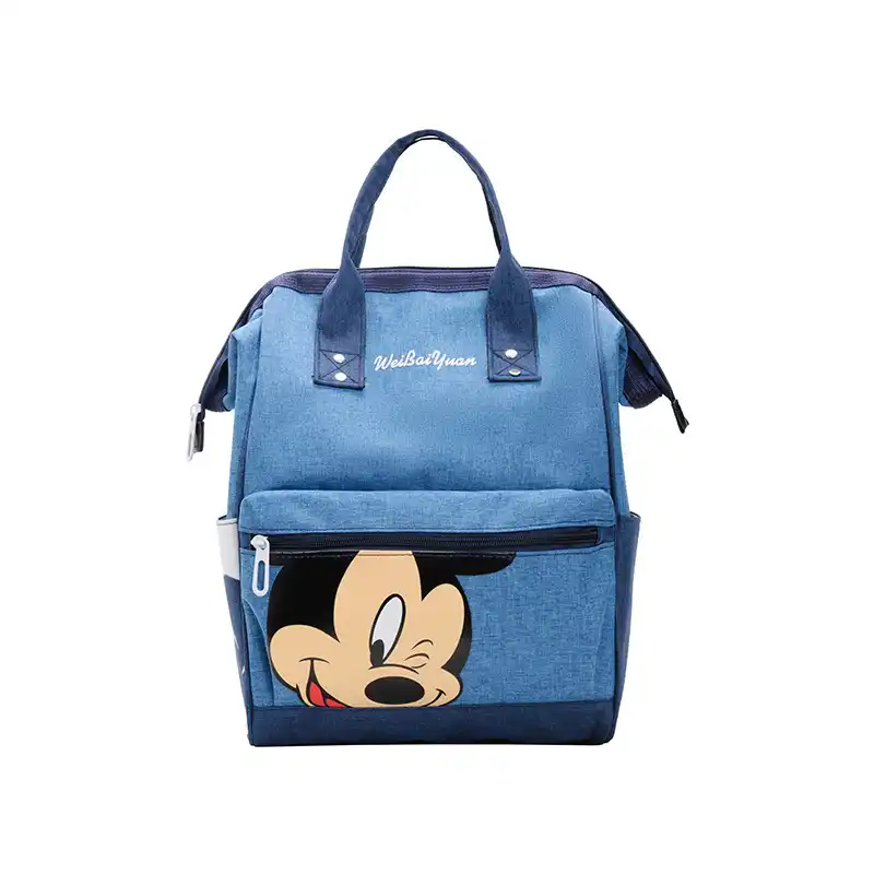 disney mickey mouse backpack multi-function large capacity back