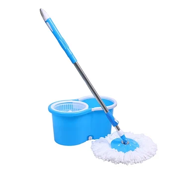 

Double-drive Hand-pressing Type Good Magic Mop, Rotating Figure Bucket Mop, Red Style Random