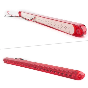 

For Trailer Truck Lorry Van Caravan Pickup 17" Red Universal Car Third Stop Light 23pcs LED Waterproof Brake Light