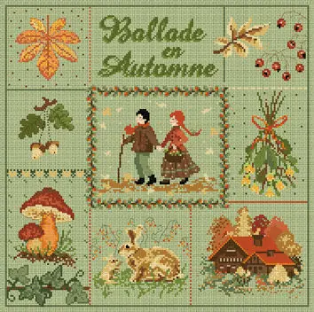 

Набор для вышивки крестиком TD, веер выдувается веером, рукоделие для вышивки крестиком 14 карат, леди, ласки, осенние Пары