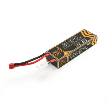 

ZOP Power RC Lipo Battery 7.4V 8000mAh/5000MAH 35C/45C Rechargeable Lipo Battery T Plug for RC Racing Drone Helicopter Car Boat