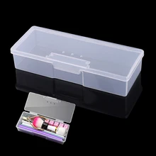 Хранение для принадлежностей для дизайна ногтей чехол стразы аксессуары из драгоценных камней прозрачный пластиковый пустой контейнер для Стразы бусины Органайзер коробка