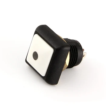 

12mm Square Head Waterproof self return Micro Push Button Switch With LED