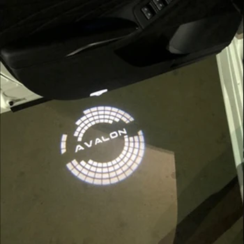 

2Pcs Car Door welcome light led Ghost Shadow logo lamp For toyota Camry avalon 2019 EZ Reiz crown prius prado Land Cruiser LC200