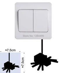 Whimsical Animal & Fairy Wall Decal for Nursery and Children's Room Decor (004 Spider)