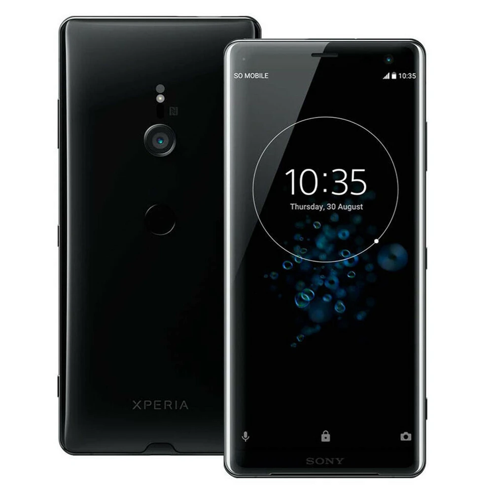 Sony Xperia XZ3 Dual H9493 Android Mobile phone 4G LTE 6.0" Octa core 6G RAM 64GB ROM Dual SIM 19MP&13MP Cameras iphone se refurbished