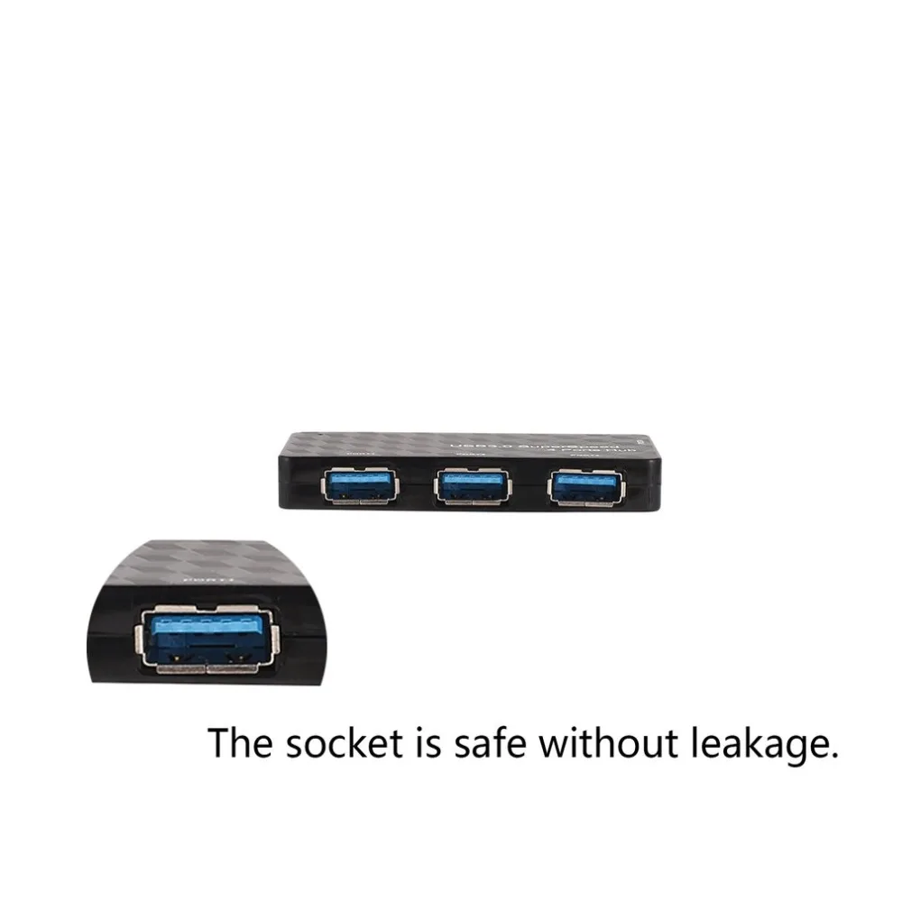 1 USB зарядное устройство питания и четыре интерфейса Usb3.0 концентратор Usb3.0 разветвитель удлинитель