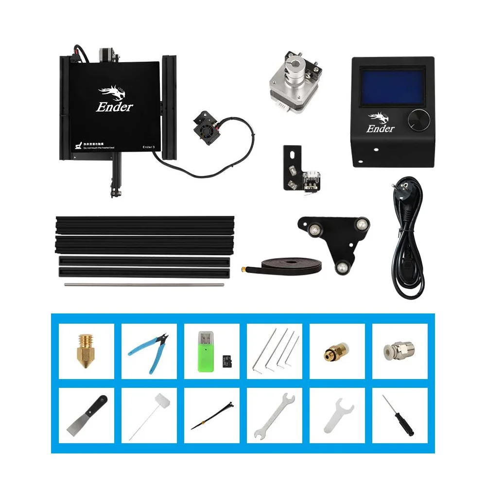 Ender-3 /Ender-3 Pro 3D Printer DIY Kit 3D printer Large Size I3 mini Resume Power Failure Printer ender 3 impresora 3D