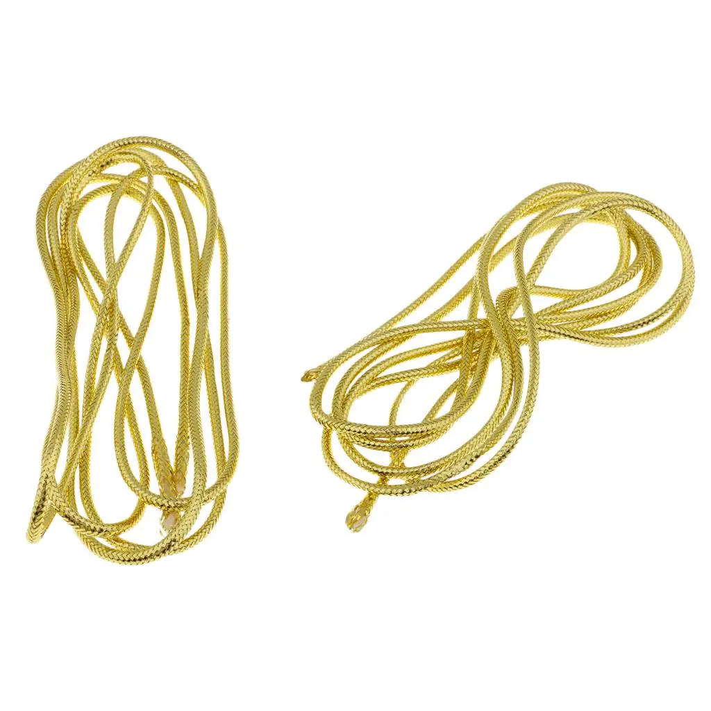 2 Pcs PET Plastic Elastic Mylar Cord Braid Flash Tubing Fly Tying Material High Quality