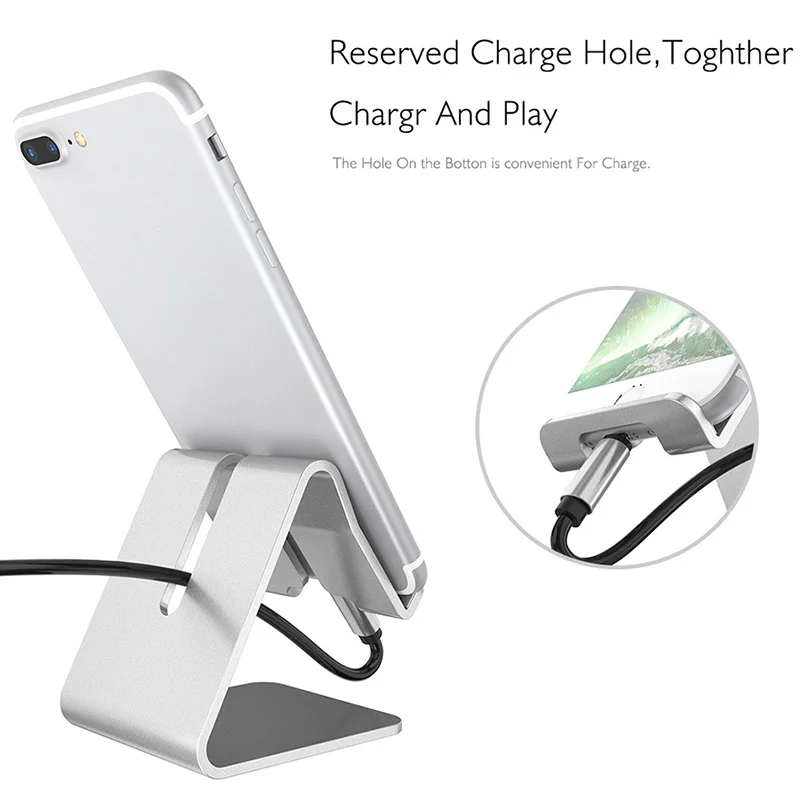 iphone holder for tripod 2021 Phone Holder Stand Mobile Smartphone Support Tablet Stand For IPhone Desk Cell Phone Holder Stand Portable Mobile Holder mobile stand for table