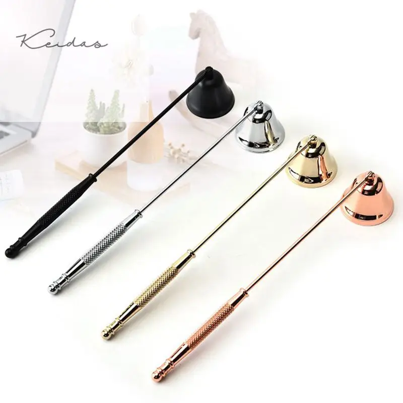 Brand New Luxury Gold Stainless Steel Household Candle Accessory  Kit Candle Extinguisher Candle Snuffer