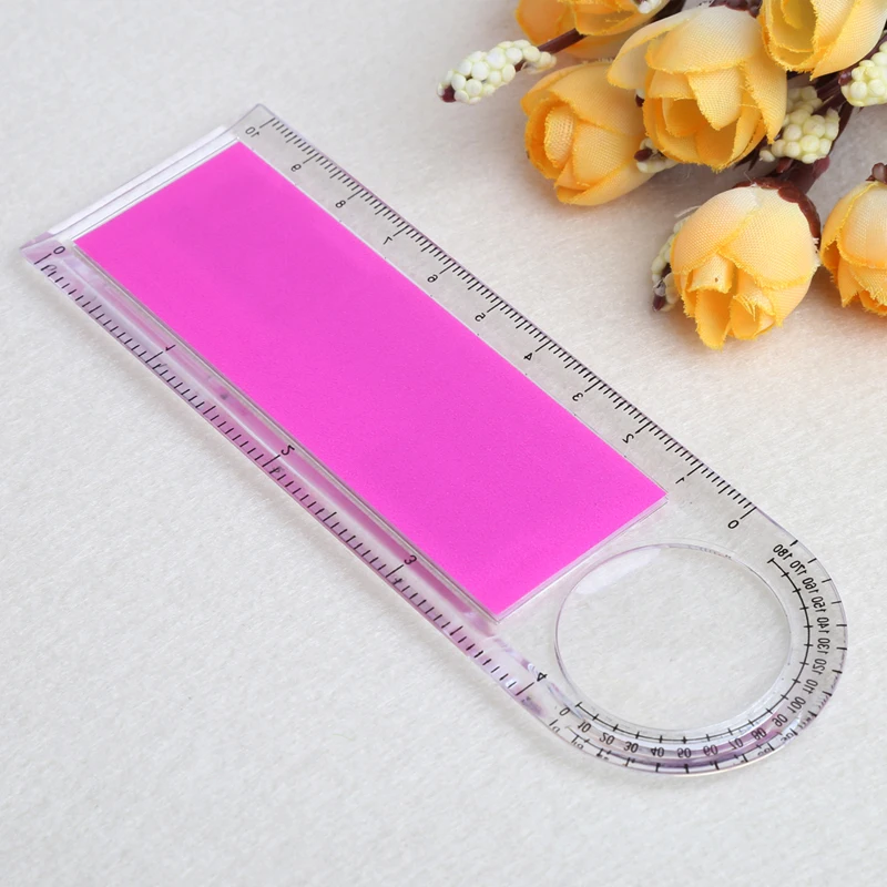 

10cm Ruler Mini Digital Calculator 2 in 1 Kid Stationery School Office Gifts WXTA