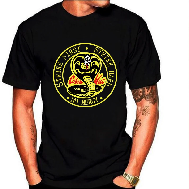 Cobra Kaiシーズン3ストライクハードストライクファーストノーマーシーtシャツ半袖メンズシャツユニセックス Tシャツ Aliexpress