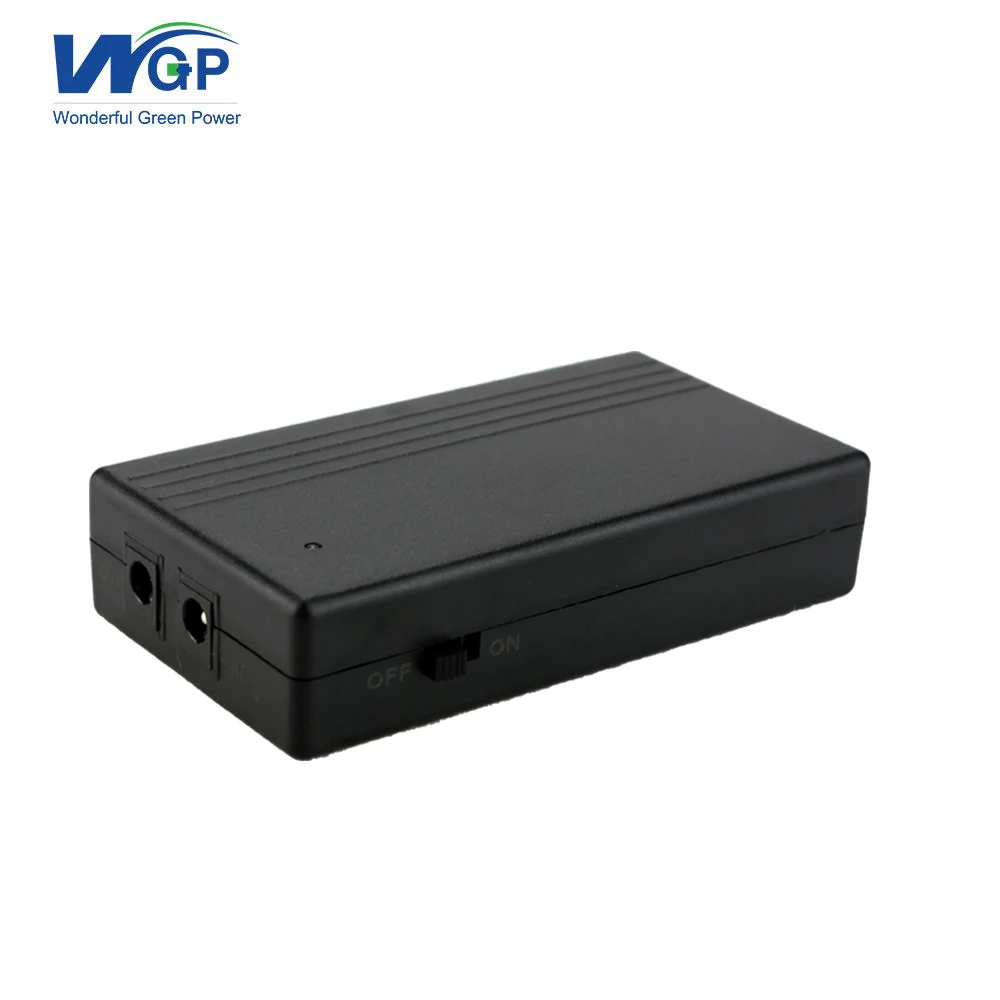 

portable ups power battery dc mini ups 12v for telecom wifi router security ip cctv camera