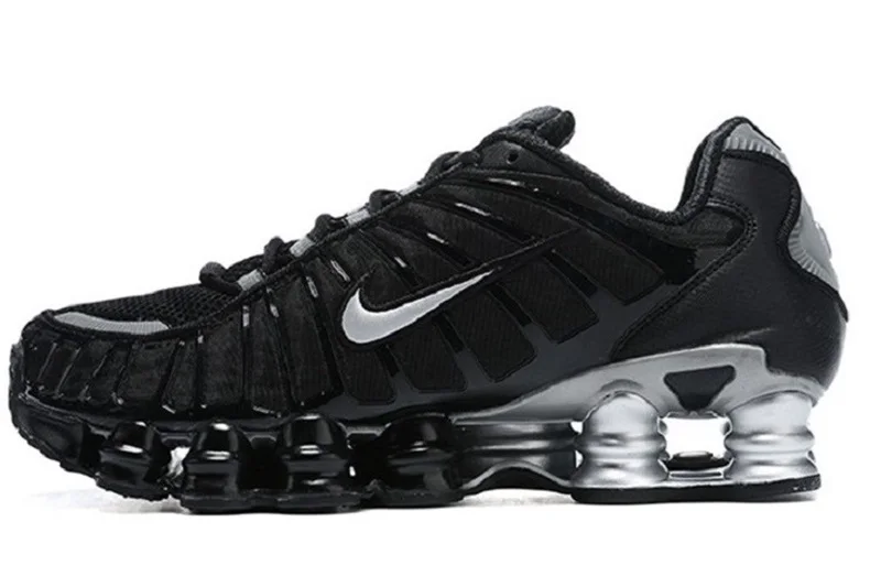 cortar Abrasivo También Nueva llegada de Nike Shox TL columna de 1308 de los hombres de oro negro  cómodo cojín de deportes al aire libre zapatos de tamaño 40 45|Zapatos  informales de hombre| - AliExpress