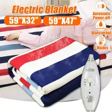 6 размеров, зимнее электрическое одеяло, нагреватель, одинарный двойной подогреватель тела, одеяло с подогревом, термостат, электрическое нагревательное одеяло, грелка