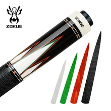 

ZOKUE Pool Cue Real Wood Inlay Stick 12.2-12.5mm Genuine Leather Radial Joint Kit Professional Precious Wood Billar Cue