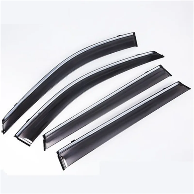 

Acrylic Window Visor Shade Vent Rain Deflector Cover Fit For Nissan x-trail t32 2014 2015 2016 2017 2018 Car styling