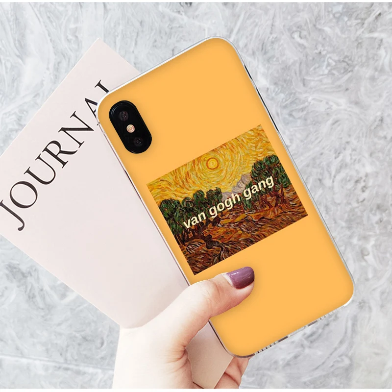 Great art aesthetic van Gogh Mona Lisa painting David