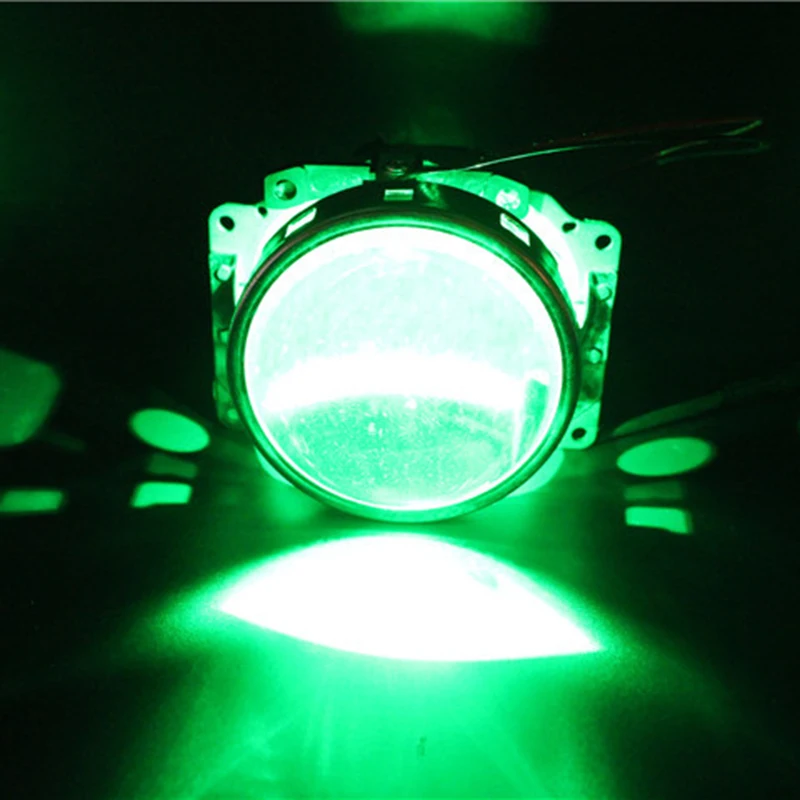 Multicolor LED Devil Eyes for Custom Headlight Retrofit